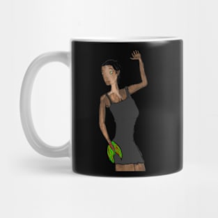 Fish hand lady Mug